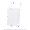 1Pc Portable Wall Hanging Laundry Basket Underwear Socks Barrel Bucket Clothing Storage Bag Foldable Bathroom Laundry Organizer