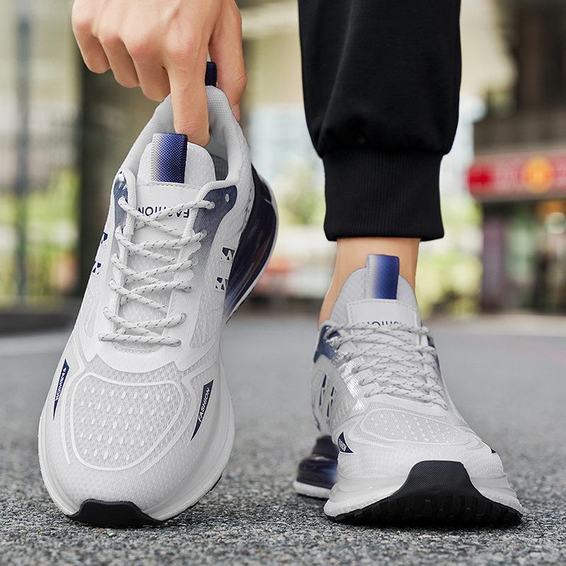 New men's shoes summer breathable mesh comfortable sports shoes youth ultra-light non-slip wear-resistant casual running shoes