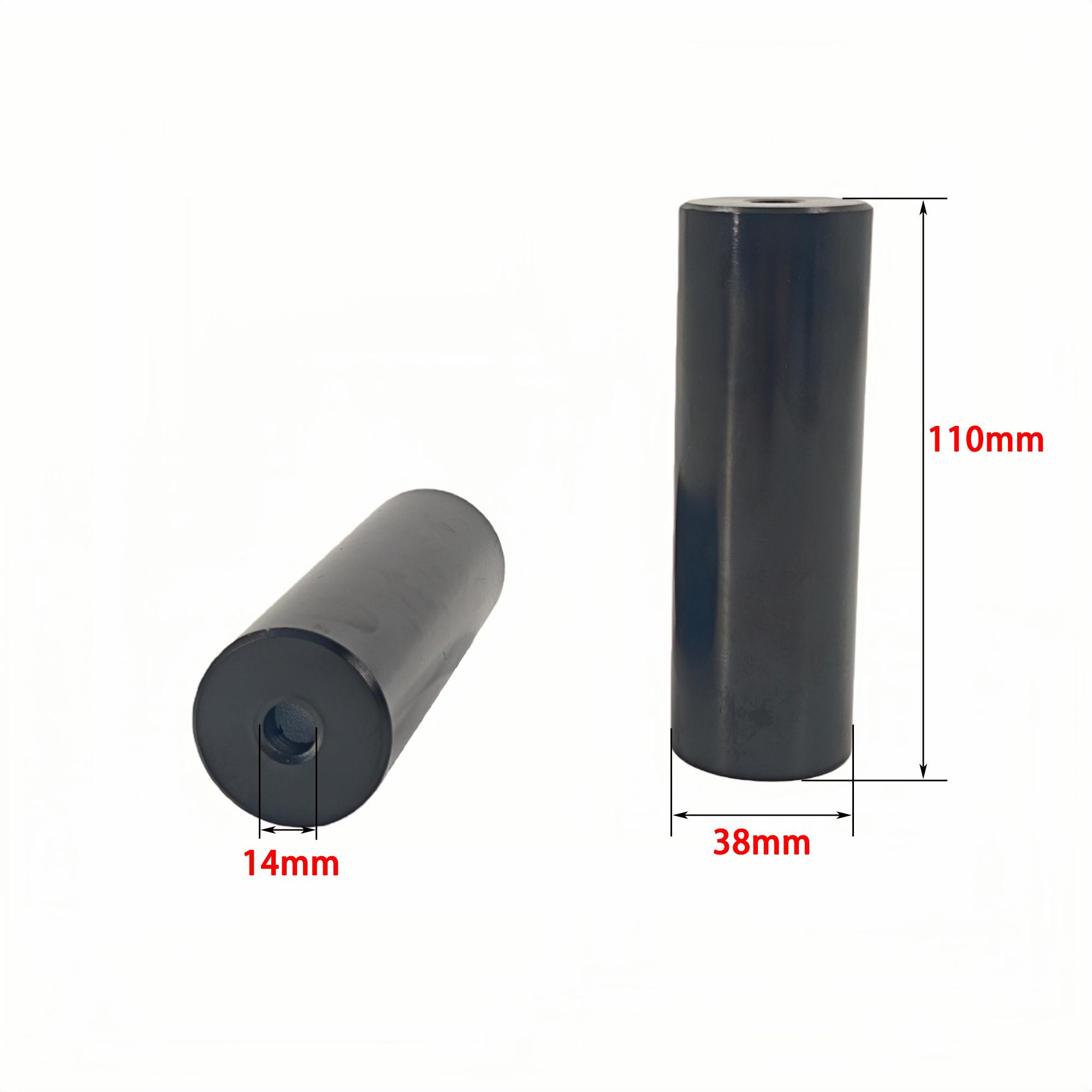 BMX Peg Freestyle Bike Footrests Front 10mm Rear 14mm Bicycle Foot Pegs Lightweight Steel BMX Foot Stand Cycling Parts 14mm