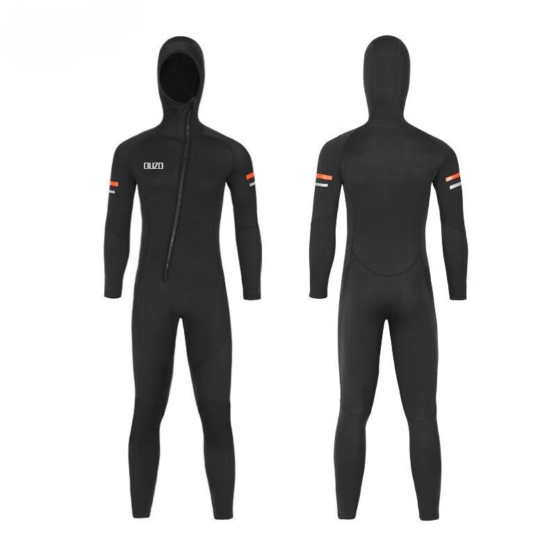 Brangdy Hooded Long Sleeve Wetsuit S-4XL