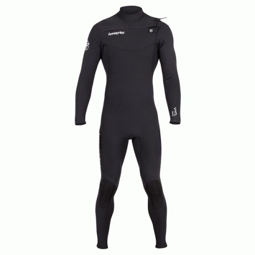 Haipeopeullegseu Men'S Vyrl Front Zip Full Body Suit 4/3 Mm_01