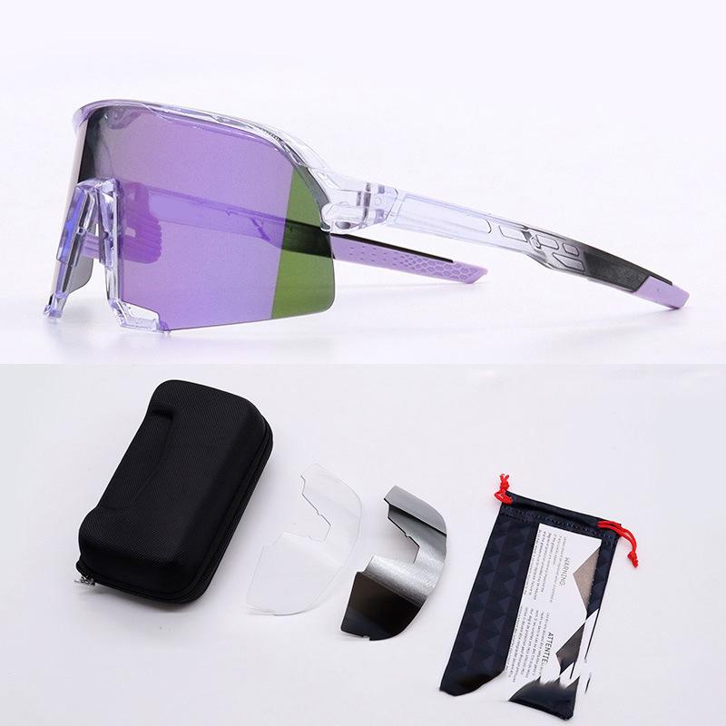 S3 Bicycle Polarized Riding Glasses Roller Skating Windproof Running Sports Goggles Outdoor Running Sunglasses