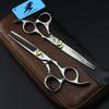 6.0 Inch Bright Light, Cross Flower, Screw, Hair Scissors, Hair Scissors, Flat Scissors, Bangs Scissors, Tooth Scissors, Thin