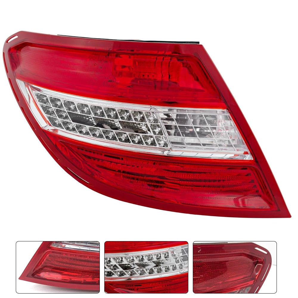 Compatible with Mercedes-Benz C-Class models (C300L, C350, C360) from 2008-2011, including taillights, brake lights, and turn signals.
