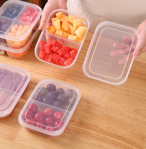 

Kitchen Food Distribution Equipment Thick Multi- Fresh-keeping Box Refrigerator Meat Sealed Box One Size белый