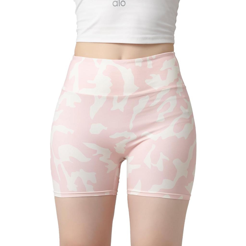 MeadowLina Yoga Yoga Yoga Sports Training Sizes Women's Pants, Leggings, Wear, Tights, Patterned, 3/4 Length, 5/9 Length, Leg-Shaping, Butt-Shaping,
