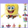 Super Macio Bob Esponja Patrick Estrela Lula Molusco Pingente de Pelúcia Para Crianças Meninas Bonito Kawaii Boneca de Pelúcia Presente