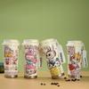 Lily of the Valley Cup Cartoon High Value Thermos Cup Cute 3D Printing Pattern Gift Double Drink Straw Cup
