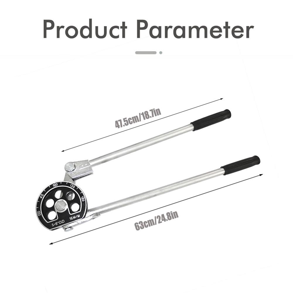 5/8'' 16mm O.D Tubing Manual Pipe Bender for Copper Tube/Aluminum Tube/Thin Iron Tube/ Thin Stainless Steel Tube
