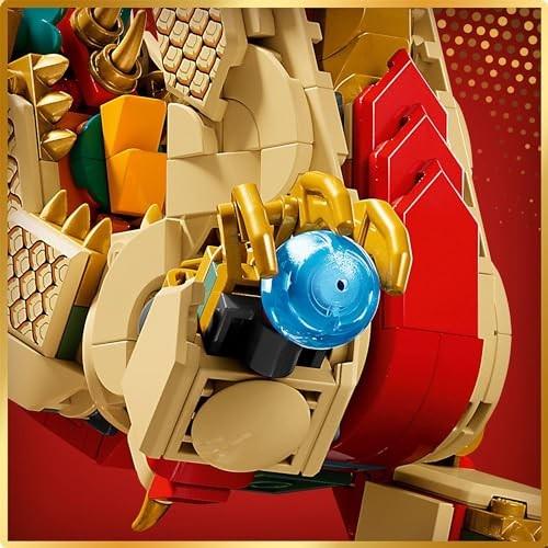 LEGO Festival Asiatic Dragon Norocos Jucărie Cadou Bloc Băieți Fete Copii 9 Ani O