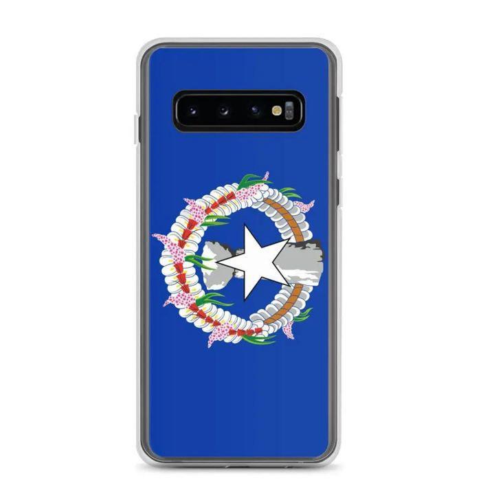 Coque Téléphone - Samsung - Galaxy S20 - Drapeau des Îles Mariannes du Nord - Souple - Multicolore