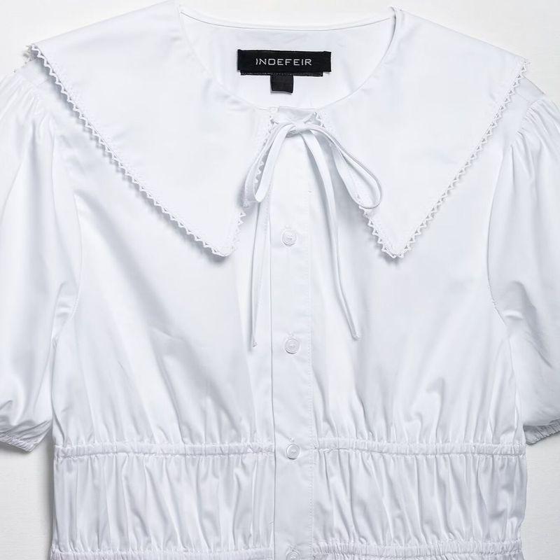 Kaslead New Arrival Women's Clothing Fashion Style Fashion Minimalist Stretch Windbreaker Fabric Shirt 2748250 250