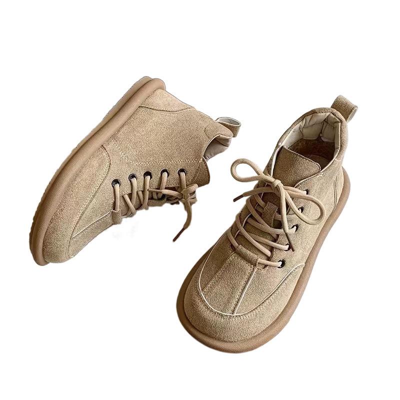 New Women Boots Autumn Fashion Versatile Women Shoes Flat Soft Comfort Ankle Boot Simple Exquisite Office Lady Tenis De Mujer