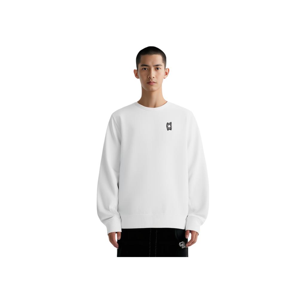 Puma Casual Knit Crewneck Sweatshirt Unisex Sweatshirt White 624782-03