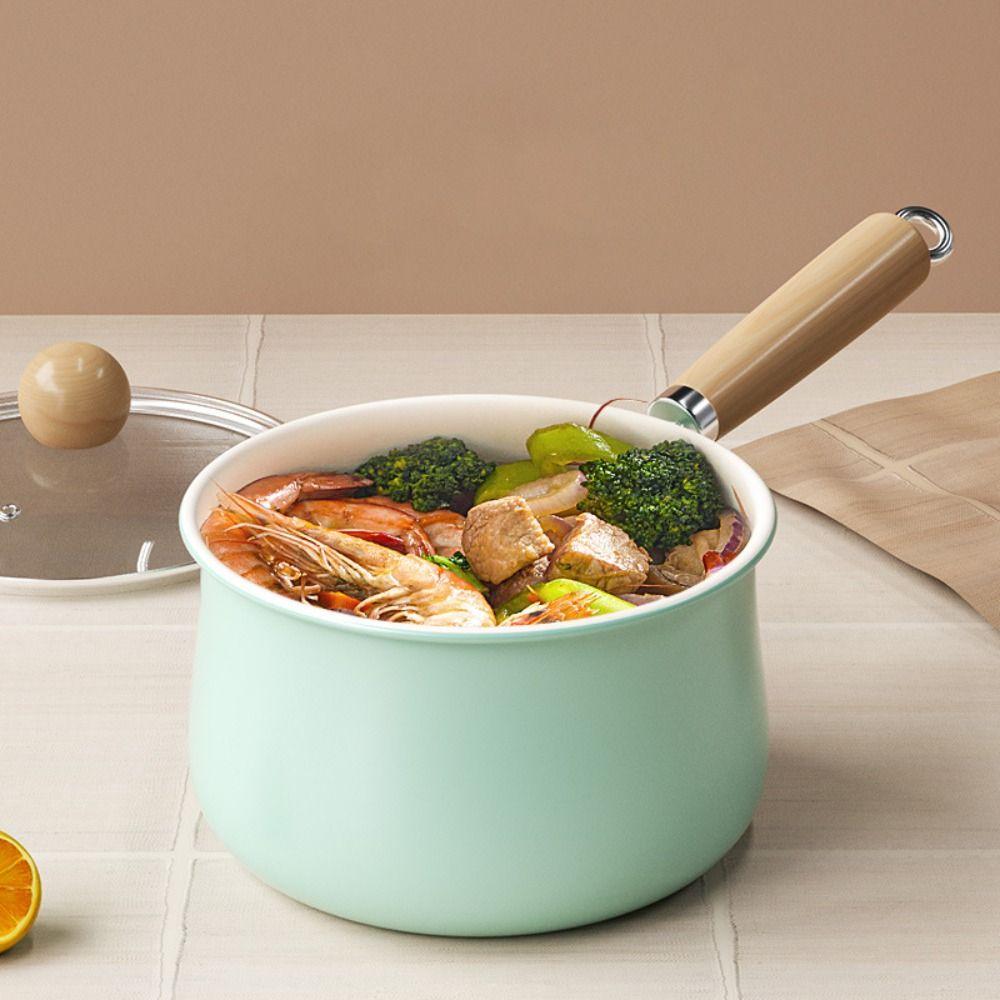 Non-stick Soup Pan Mini Baby Food Pot Universal Saucepan  Porridge