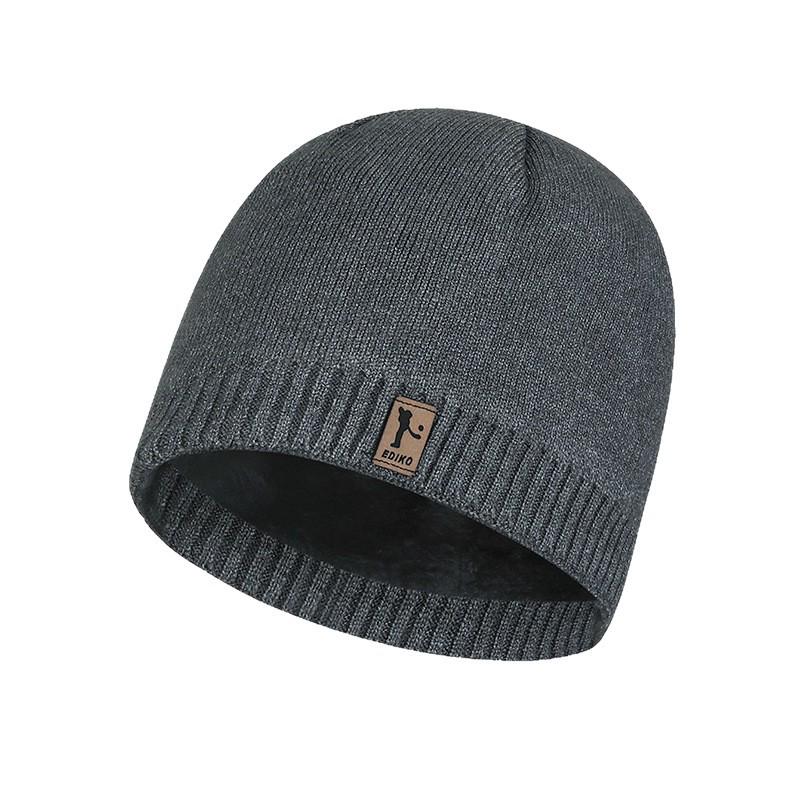 Korean Style Trendy Knit Beanie - Velvet Warm Winter Outdoor Casual Hat