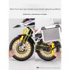 1/9 BMW R1250GS Alloy Diecast Scale Motorcycles Model Off Road Autocycle with Lighting Collection  Decoration Children Toy Gift