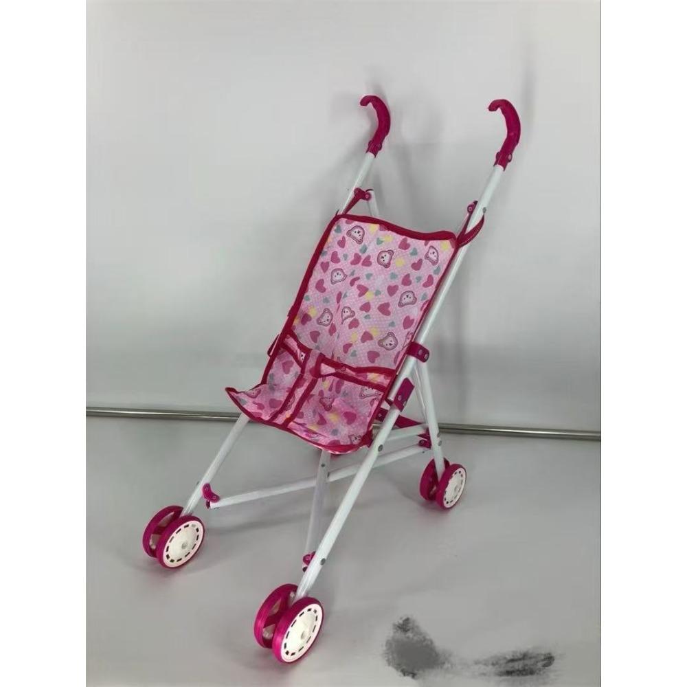 

Детские игрушки Девочка играет в домик Имитация Складная тележка Ходунки для малышей Тележка