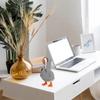 Fabric Hoodie for Desk Goose Measuring 7 Inches Combines Comfort and Durability To Enhance Desk Decor with a Playful Appearance