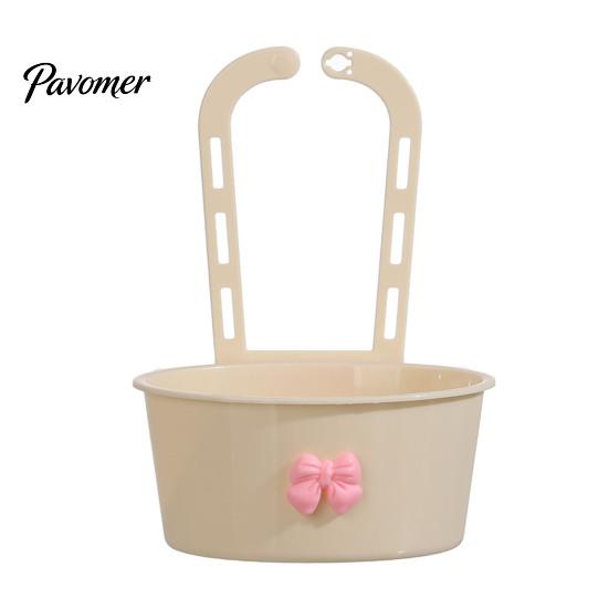 Kitchen Gadgets Storage Sink Filter Basket, Strainer, Hanging Drain Basket for Faucet, Dish Soap Holder No Drill Installation, Hole Design Washing