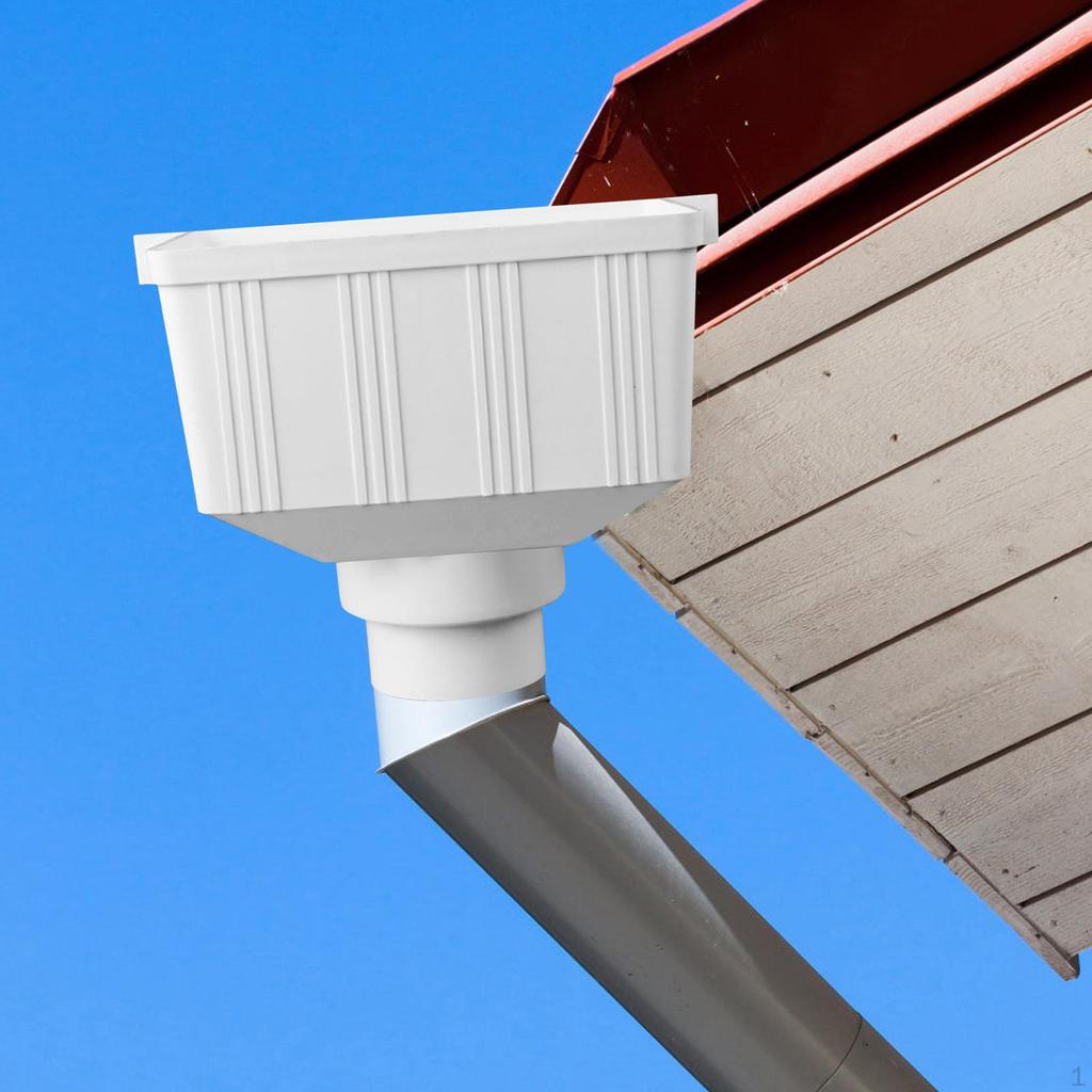 Collection System, Garden Gutter Drain, Collector, Roof Water Diverter for Patio, Rain,