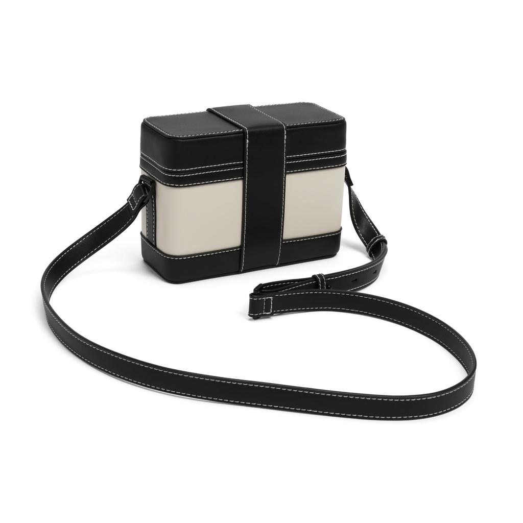New CHARLES&KEITH PU Box Small Square Bag, Crossbody Bag Small Women's Multi Composite Color/Mocha Dark Coffee/Beige CK2-80701182-1
