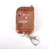220V Dual-Learning Code Wireless Switch + Peach Wood 2-Button AB Remote, 315M/433M Option Available