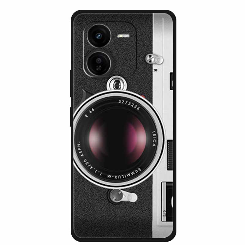 For iQOO Z9x Z9 Turbo 5G Case Luxury Fashion Soft Silicone Phone Case For iQOO Z9 Turbo 5G Cover Shockproof TPU Protector Capa
