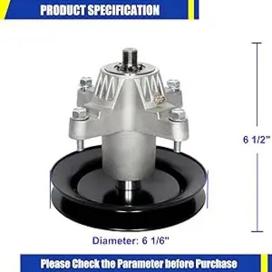 918-0624 618-0624A 618-0659A 918-0659 Spindle Assembly with Pulley Compatible with MTD Troy/Toro LT1040 LT1040 42’’ Deck