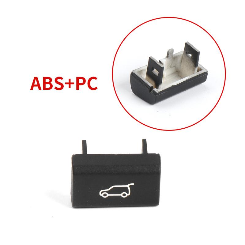 Car Tailgate Rear Trunk Switch Button Cover for BMW X5 E70 X6 E71 E72 Plastic Black Tail Cap Switch 61318357580