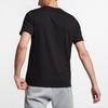 Nike 'Just Do It' Letter Print Short Sleeve T-Shirt for Men in Black