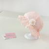 Baby Girl Lace Trim Sun Hat Spring Summer Thin Princess Bucket Cap With Tie UV Protection Breathable Outdoor Shade