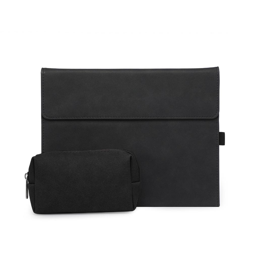 Surface Pro 12 Leather Stand Case: Anti-Drop Protective Cover for Microsoft Pro 9 Tablet