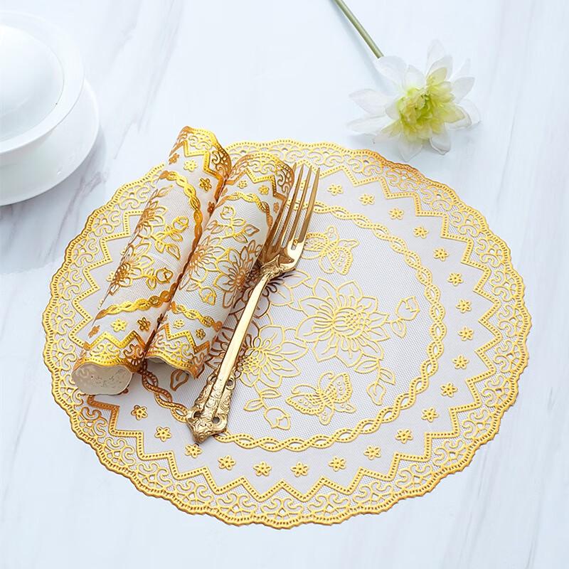 European Style PVC Heat-Insulated Coaster 30cm