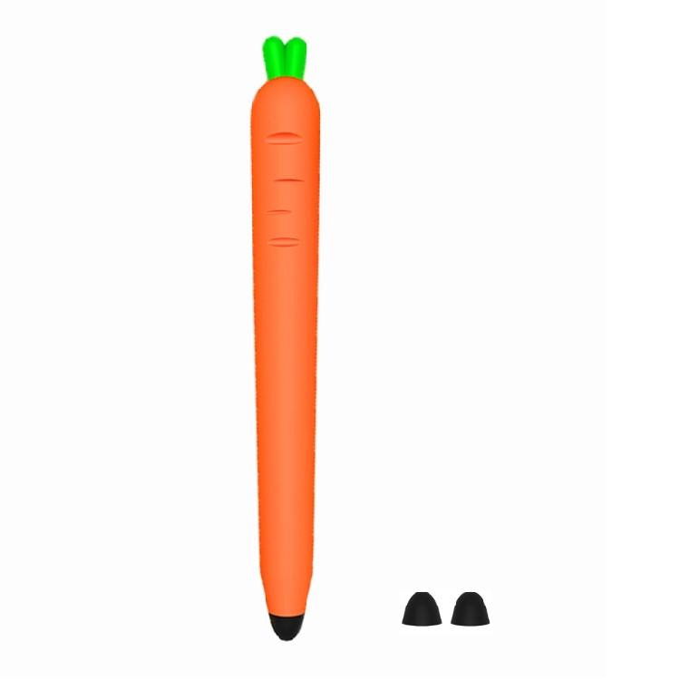 

Student Friendly Carrot Styluses Pen Featuring Soft Grip for Note Taking on Tablets Includes Extra Tip for Longevity 1