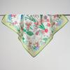 Flower Printed Lightweight Breathable Women Fashion Square Neck Scarf