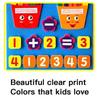 Non-Toxic 2 Pcs Kid Pencil Shape Toys Felt Finger Numbers Math Toy Children Counting Early Learning For Kids Develop Christmas Gifts