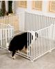 Heavy-Duty Indoor/Outdoor Dog Fence Barrier for Medium To Large Dogs