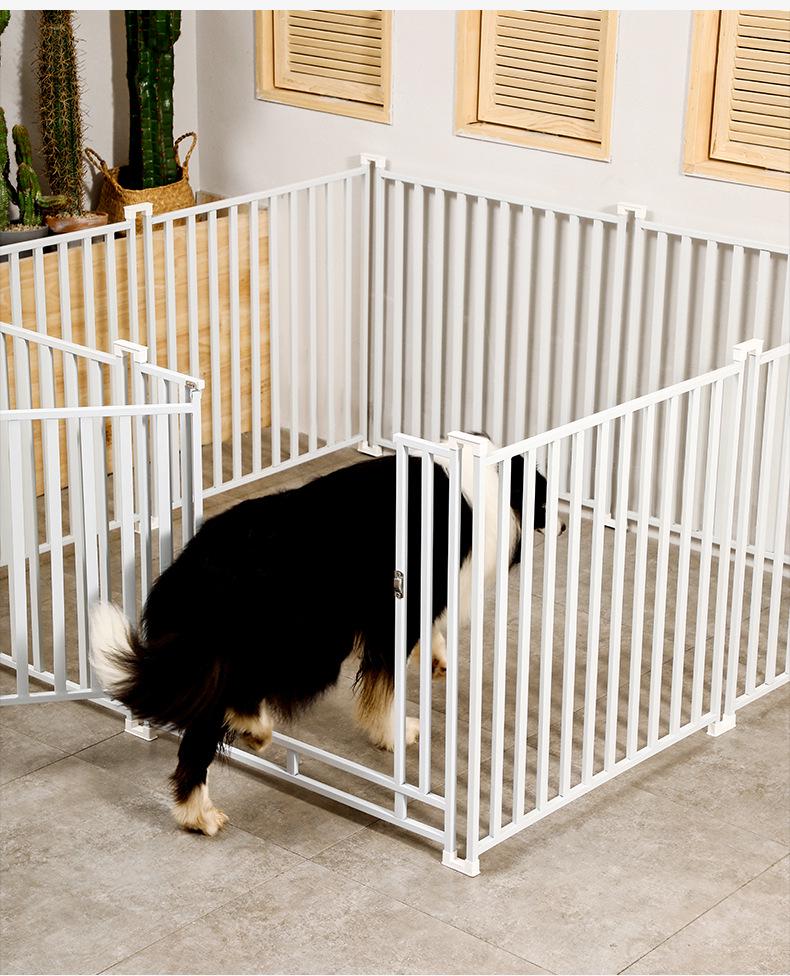 Heavy-Duty Indoor/Outdoor Dog Fence Barrier for Medium To Large Dogs