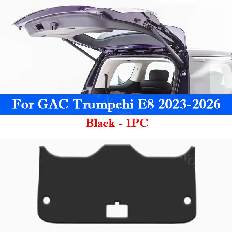 

For GAC Trumpchi E8 2026-2026 Car Trunk Door Anti Kick Pad Tailgate Anti-Scratch Protect Sticker Interior Cargo Liner Decor Mat чёрный