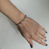 Silver Bracelet with Cubic Zirconia, Item Weight 12.45 G (2182887)