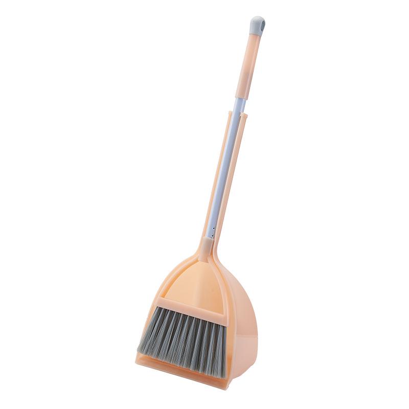 Kworld Jinhuida Children's Soft Bristle Broom and Dustpan Set