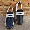 Pánské mokasíny Ručně vyráběné Boty z pravé kůže Ležérní řidičské ploché boty Nazouvací mokasíny Pánské Smíšené barvy Velikost 48 Pánské boty