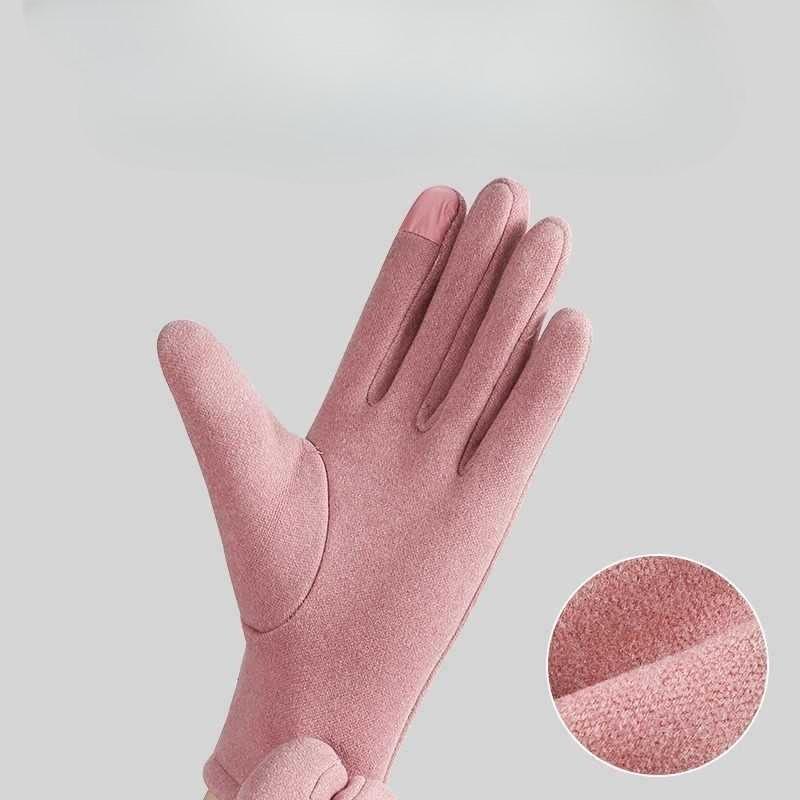 Unisex Warm Gloves Autumn Winter Touchscreen Fleece Outdoor Riding Driving Winter Thick Windproof Modal Cold Proof