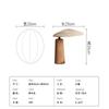 Wabi-sabi Vintage Solid Wood Desk Lights LED E27 Fabric Art Decorative Table Lamp Living/Tea Room Sofas Bedroom Study