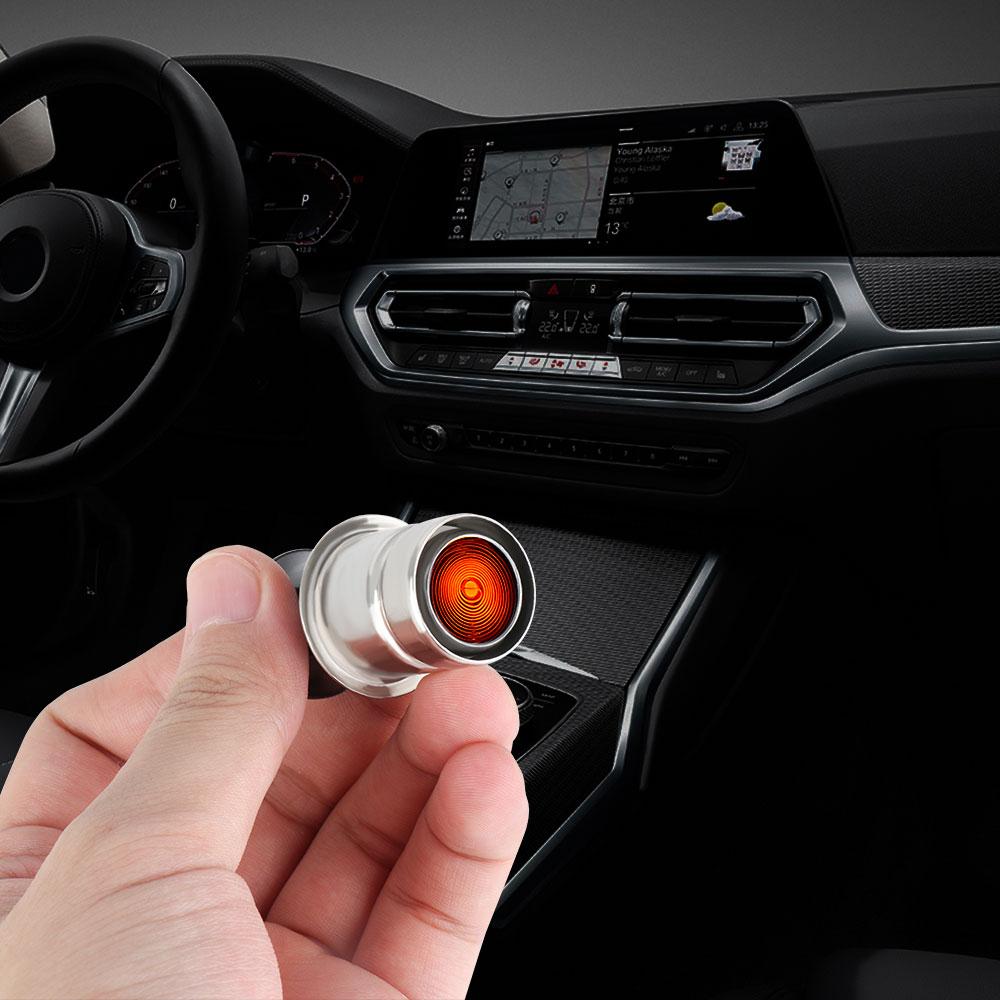 1PC Car Cigarette Lighter Auto Accessorie for Kia Sportage Rio Sorento Soul S20 Picanto Optima Ceed Forte Cadenza Cerato K2 Hubcap