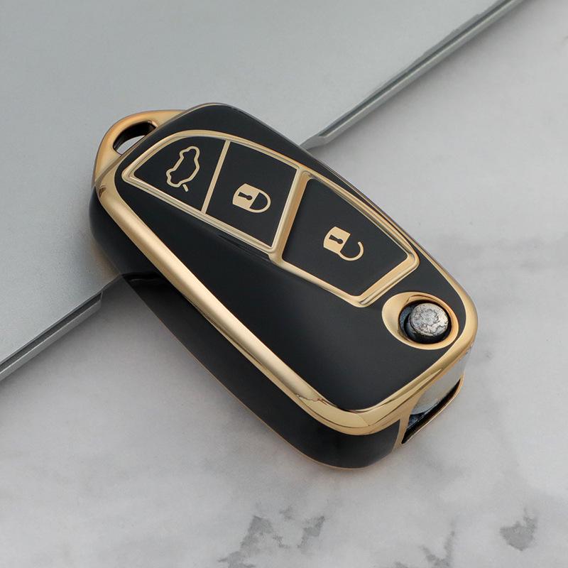 Fiat Key Cover - Italian TPU Soft Rubber Protective Case