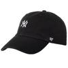 47 Brand MLB New York Yankees Base Cap B-BSRNR17GWS-BK, Men, Black, Caps