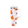 Halloween Series Stainless Steel Vacuum Insulated Tumbler With Handle Straw Portable Cold Hot Drinks