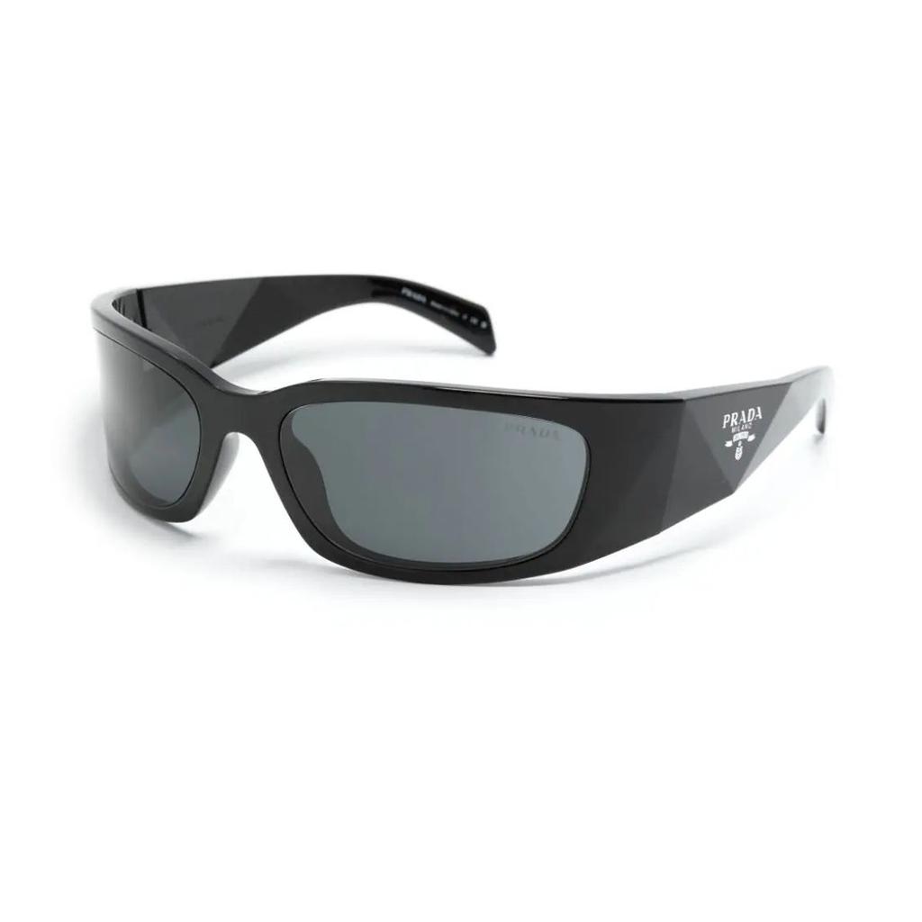 Prada Occhiali da Sole Shield Nero/Grigio Uomo Occhiali 0PR-A19S-1AB5S0